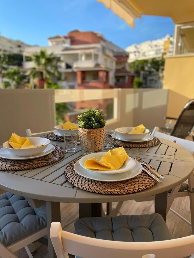 Fantastique appartement à 5 min à pied de la plage Benalmádena Esterno foto